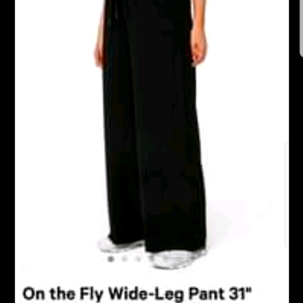 Lululemon of the fly wide leg pant woven